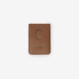  Ví Burberry Pop Check Magnetic Card Case 'Brown' 