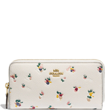  Ví Coach Accordion Zip Floral Print 'Chalk' 