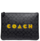  Ví Coach Large Pouch With Pac Man 'Black' 