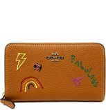  Ví Coach Leather Wallet 'Brown' 