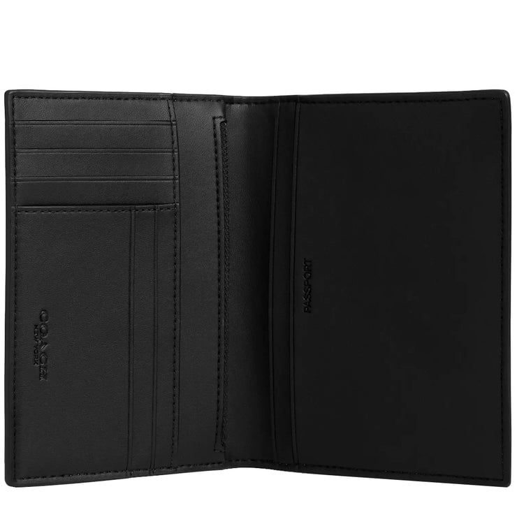  Ví Coach Passport Card Case 'Black' 