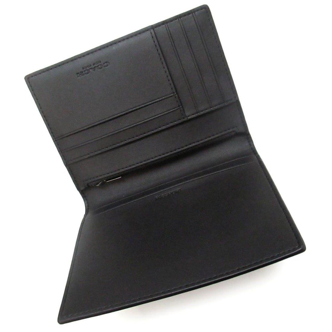  Ví Coach Passport Card Case 'Black' 