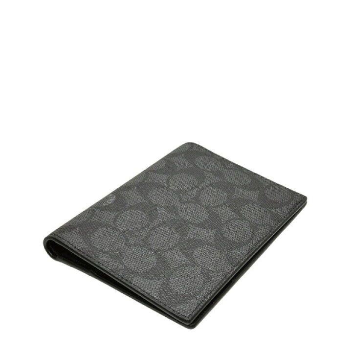  Ví Coach Passport Card Case 'Black' 