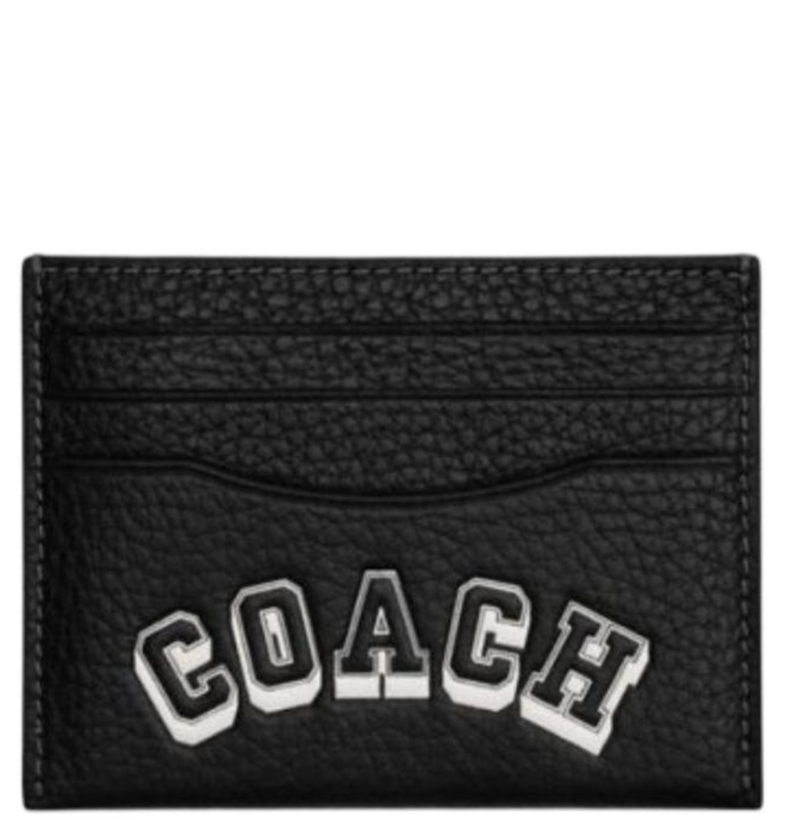  Ví Coach Signature Slim Card Case 'Black' 