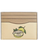  Ví Coach Slim Card Case 'Beige' 