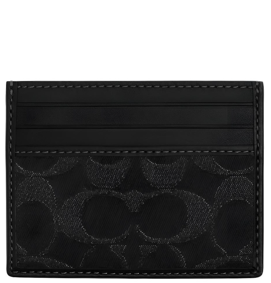  Ví Coach Slim Id Card Case 'Black' 