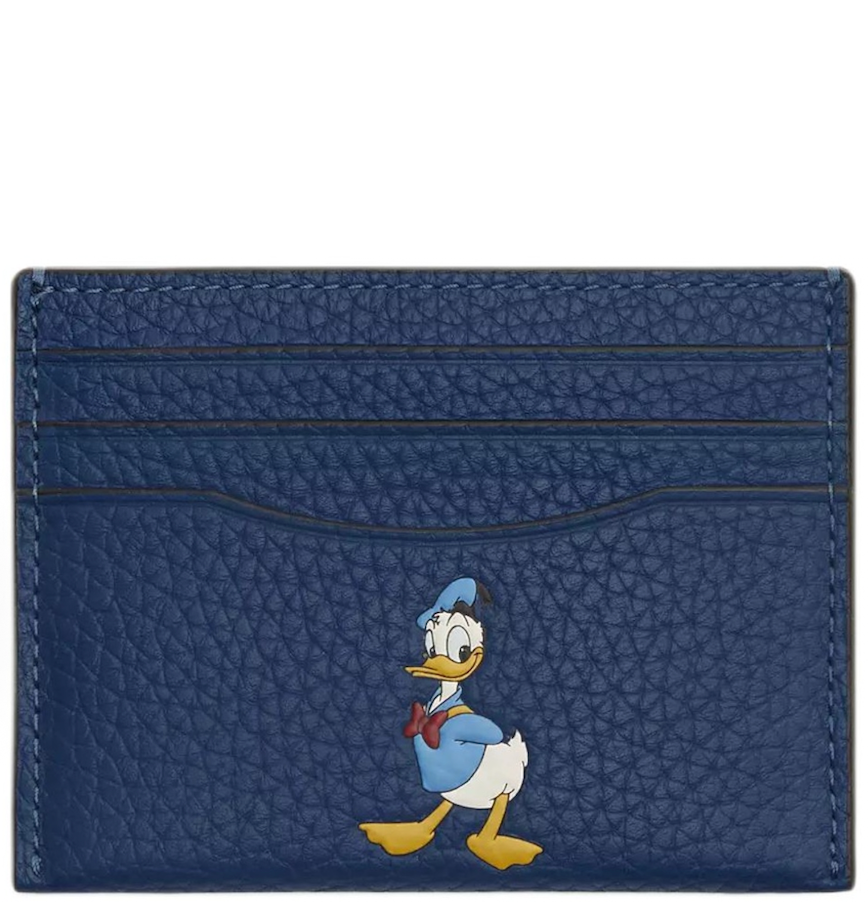  Ví Coach x Disney Donald Card Holder 'Navy' 