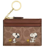  Ví Coach X Peanuts Mini Skinny Id Case 'Brown' 