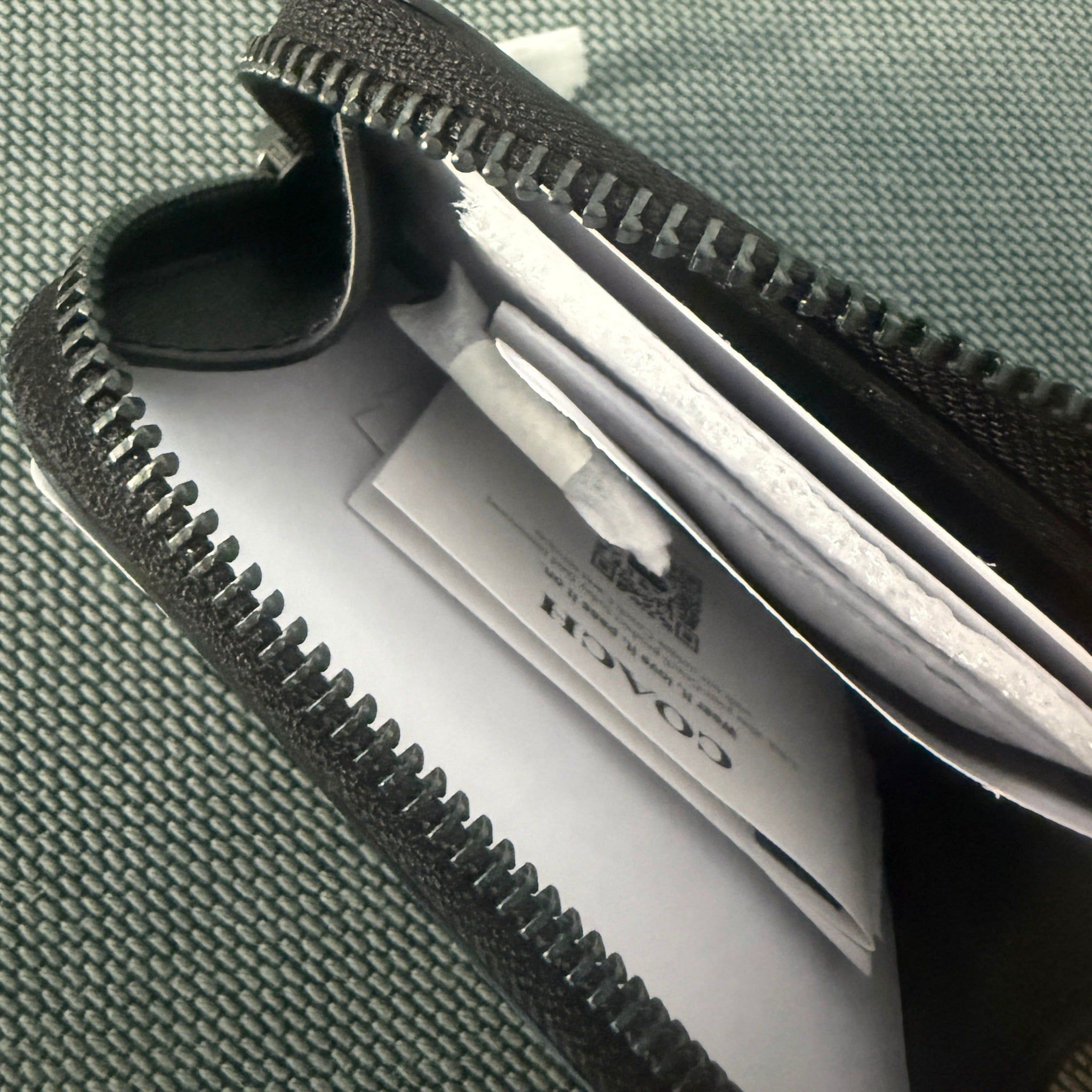  Ví Coach Zip Card Case 'Black' 