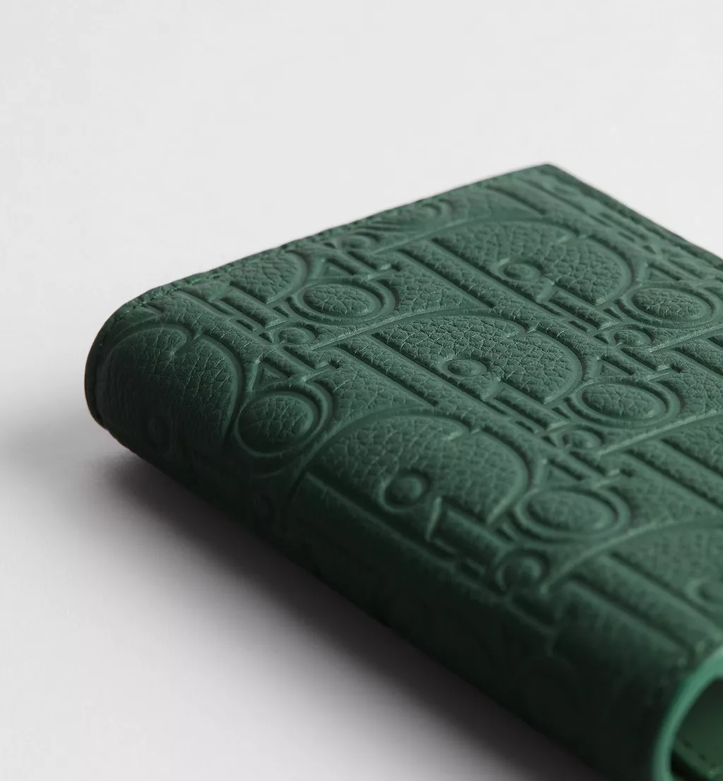  Ví Dior Bifold Card Holder 'Deep Green' 