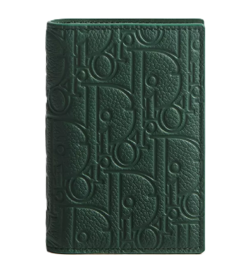  Ví Dior Bifold Card Holder 'Deep Green' 