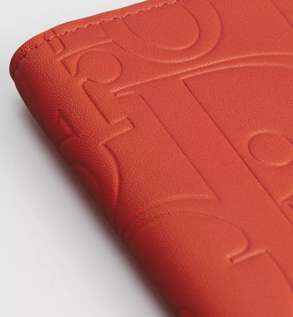 Ví Dior Bifold Card Holder 'Orange' 