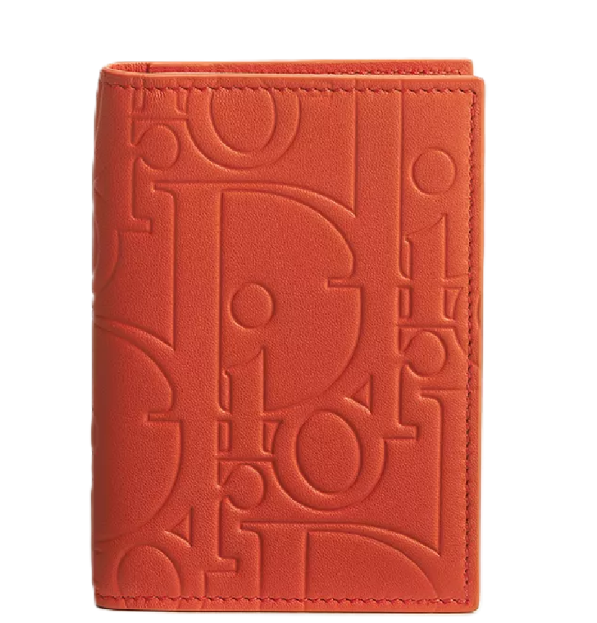  Ví Dior Bifold Card Holder 'Orange' 