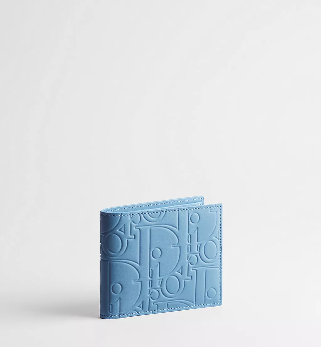  Ví Dior Bifold Wallet 'Light Blue' 