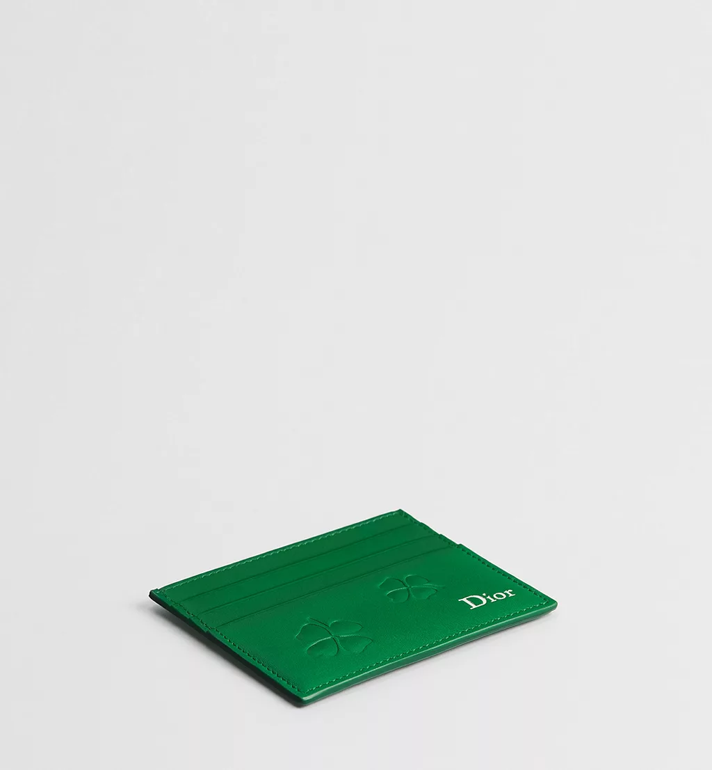  Ví Dior Card Holder 'Bright Green' 