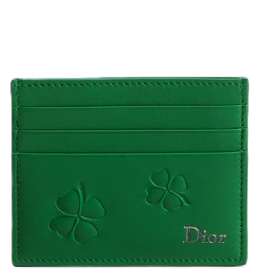  Ví Dior Card Holder 'Bright Green' 