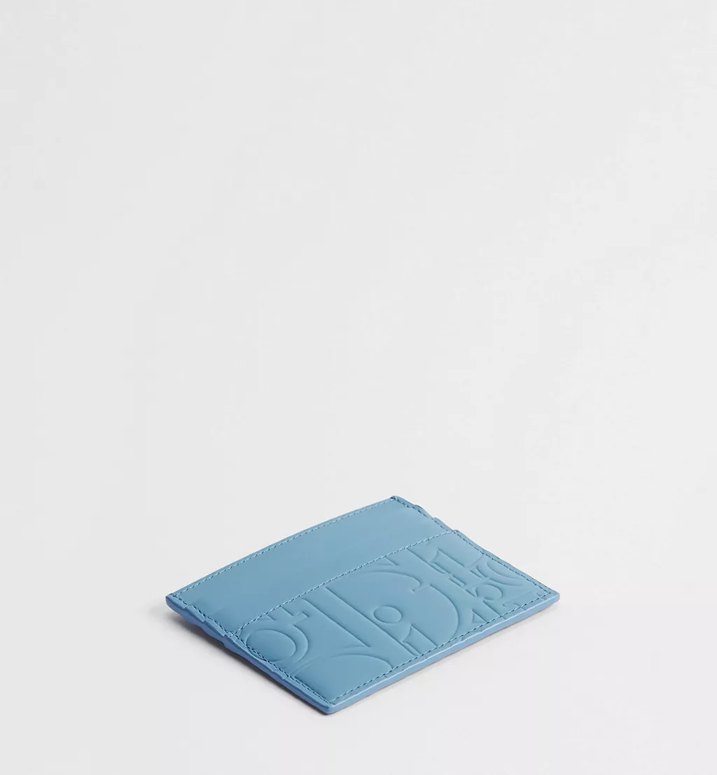  Ví Dior Card Holder 'Light Blue' 