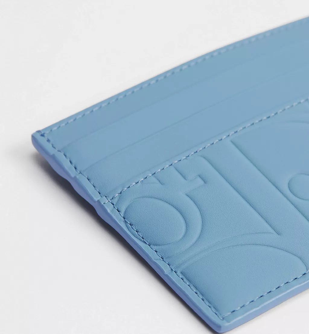  Ví Dior Card Holder 'Light Blue' 