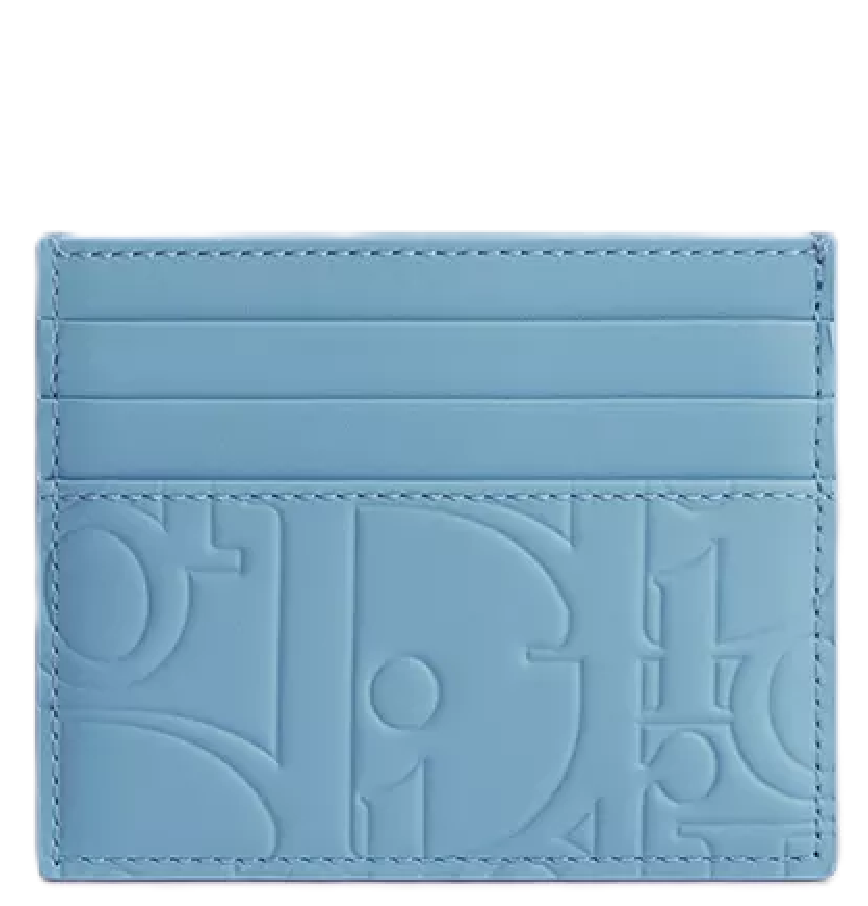  Ví Dior Card Holder 'Light Blue' 