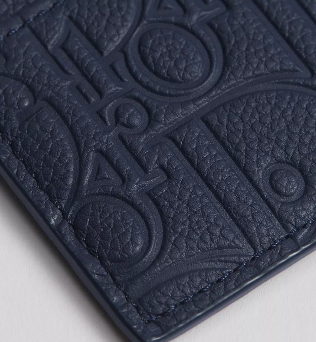  Ví Dior Card Holder 'Navy Blue' 
