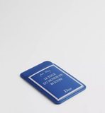  Ví Dior Magnetic Card Holder 'Blue' 