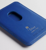  Ví Dior Magnetic Card Holder 'Blue' 