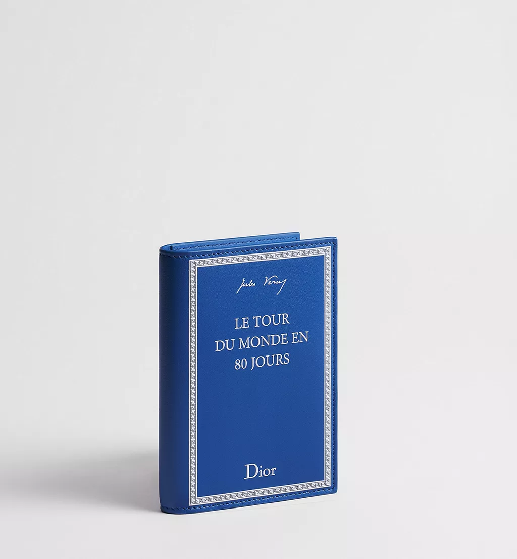  Ví Dior Passport Cover 'Blue' 