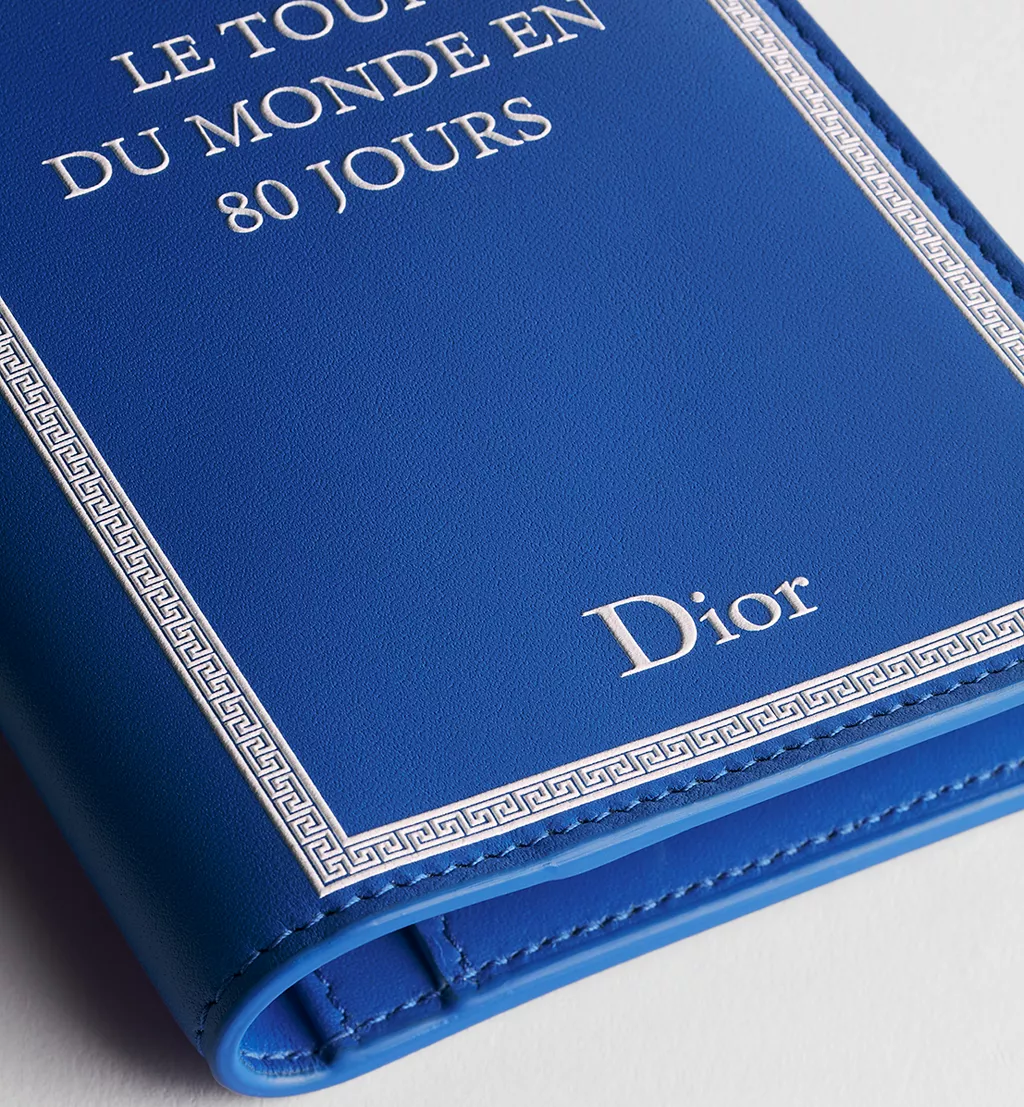  Ví Dior Passport Cover 'Blue' 