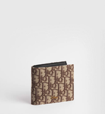  Ví Dior Wallet with Coin Pocket 'Brown' 