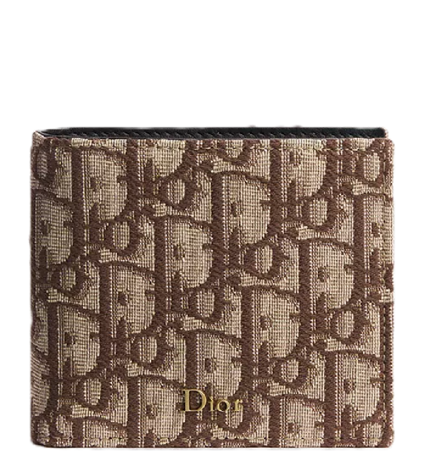  Ví Dior Wallet with Coin Pocket 'Brown' 