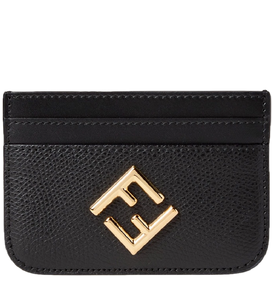  Ví Fendi FF Diamonds Card Case 'Black' 
