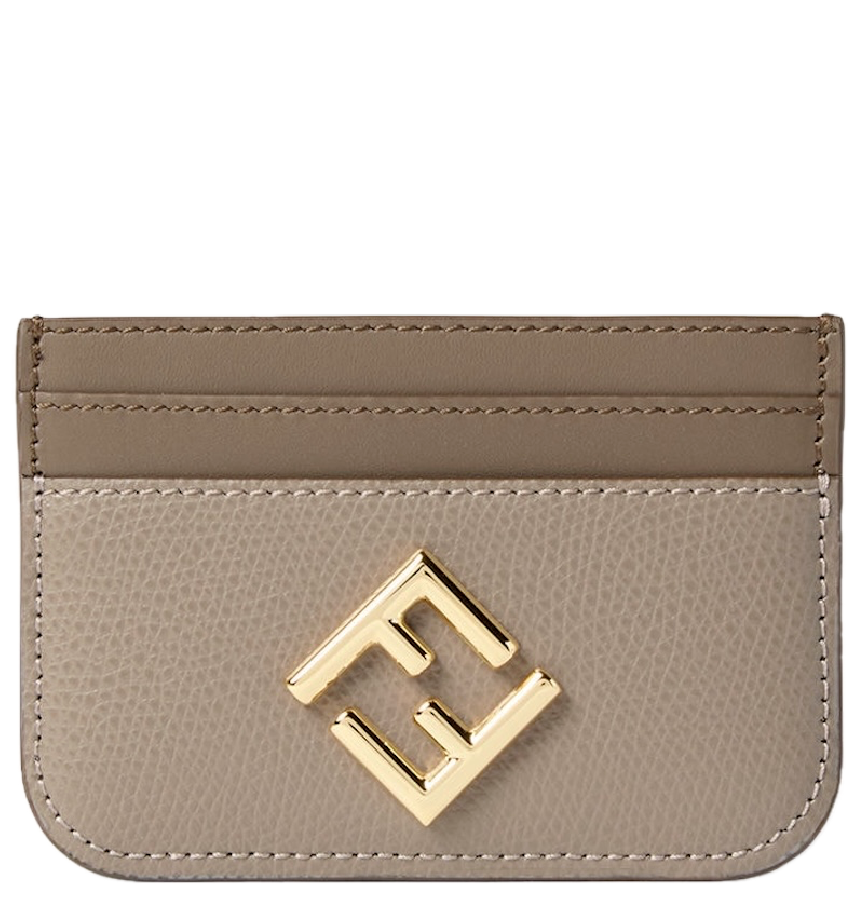  Ví Fendi FF Diamonds Card Case 'Grey' 