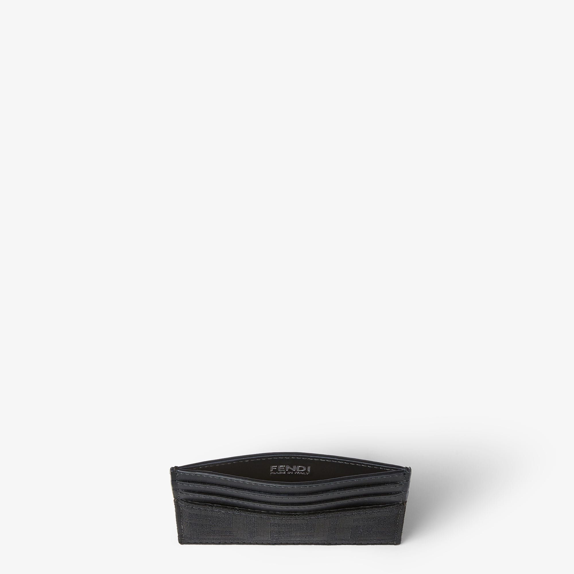  Ví Fendi FF Jacquard Card Holder 'Black' 