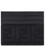  Ví Fendi FF Jacquard Card Holder 'Black' 