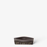  Ví Fendi FF Jacquard Card Holder 'Brown' 