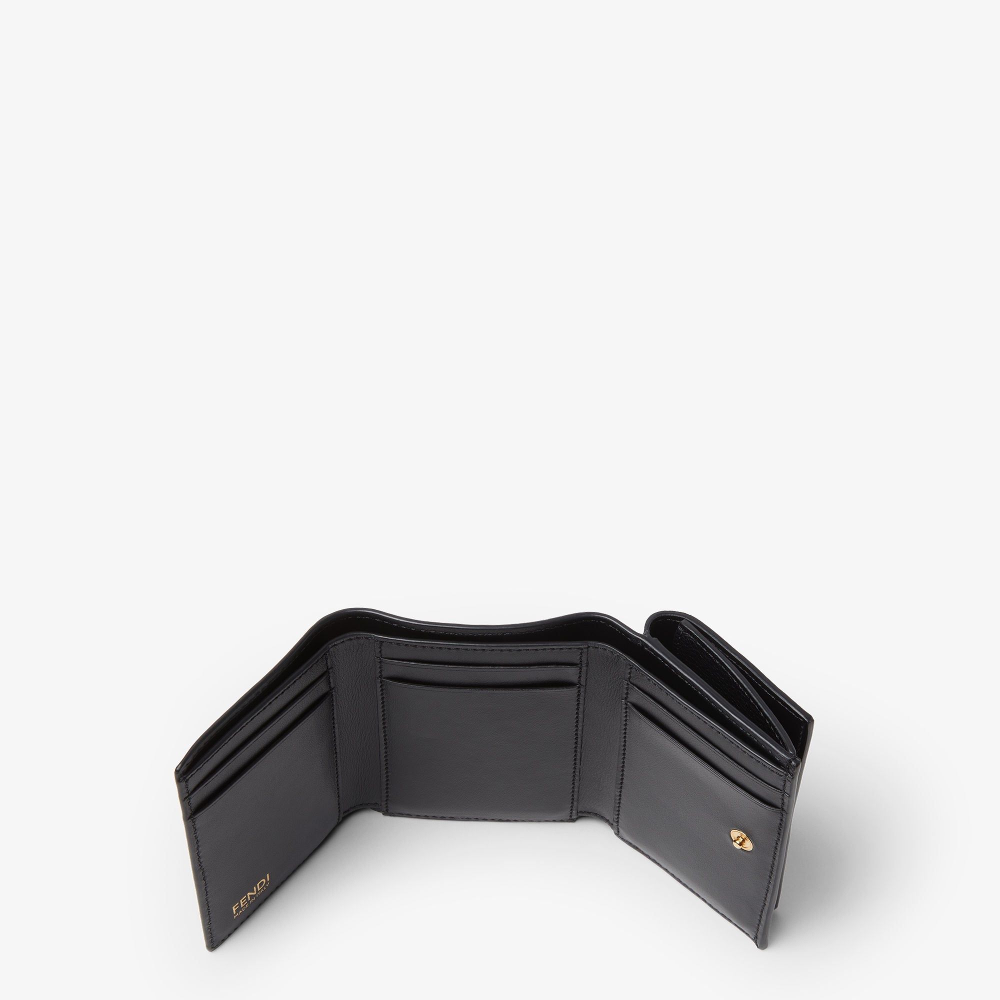  Ví Fendi FF Mini Trifold 'Black' 