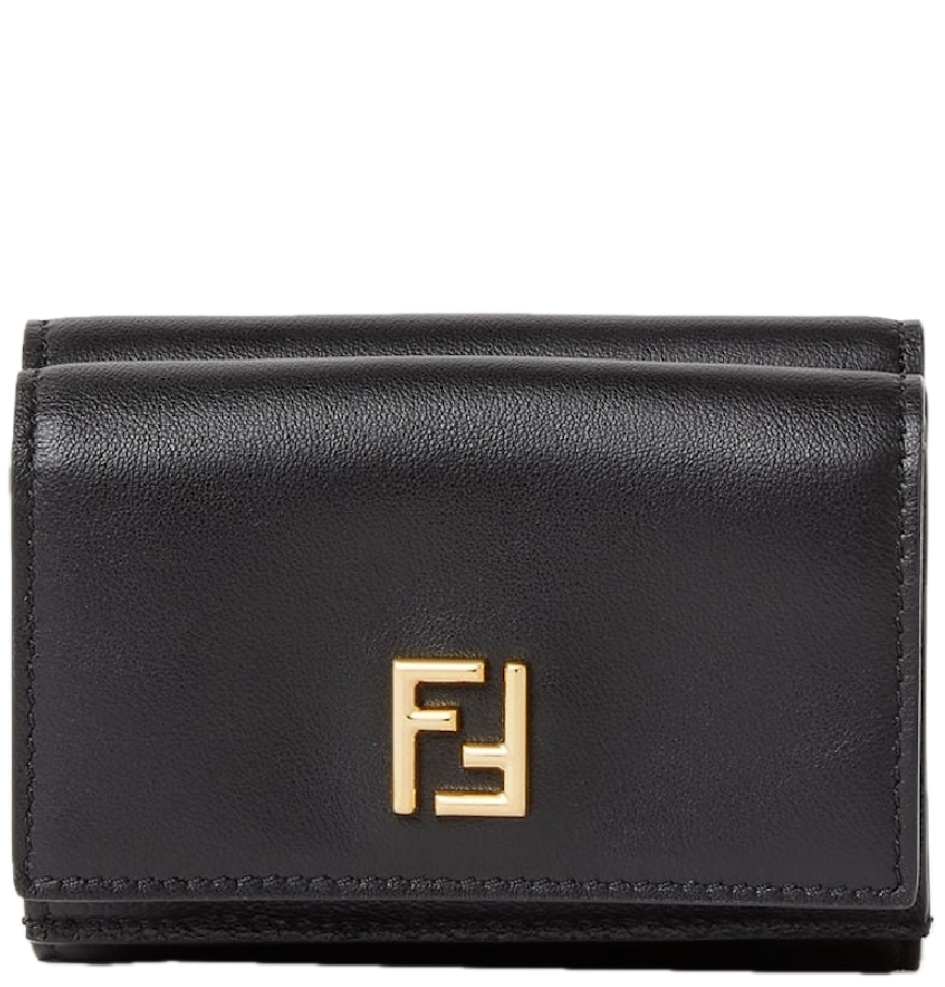  Ví Fendi FF Mini Trifold 'Black' 