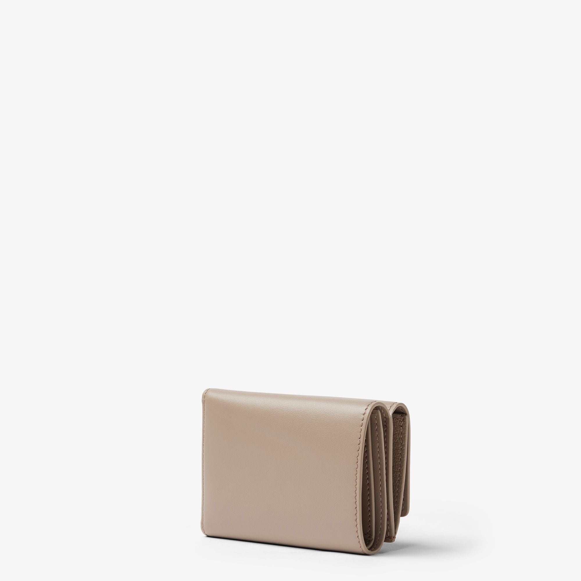  Ví Fendi FF Mini Trifold 'Grey' 