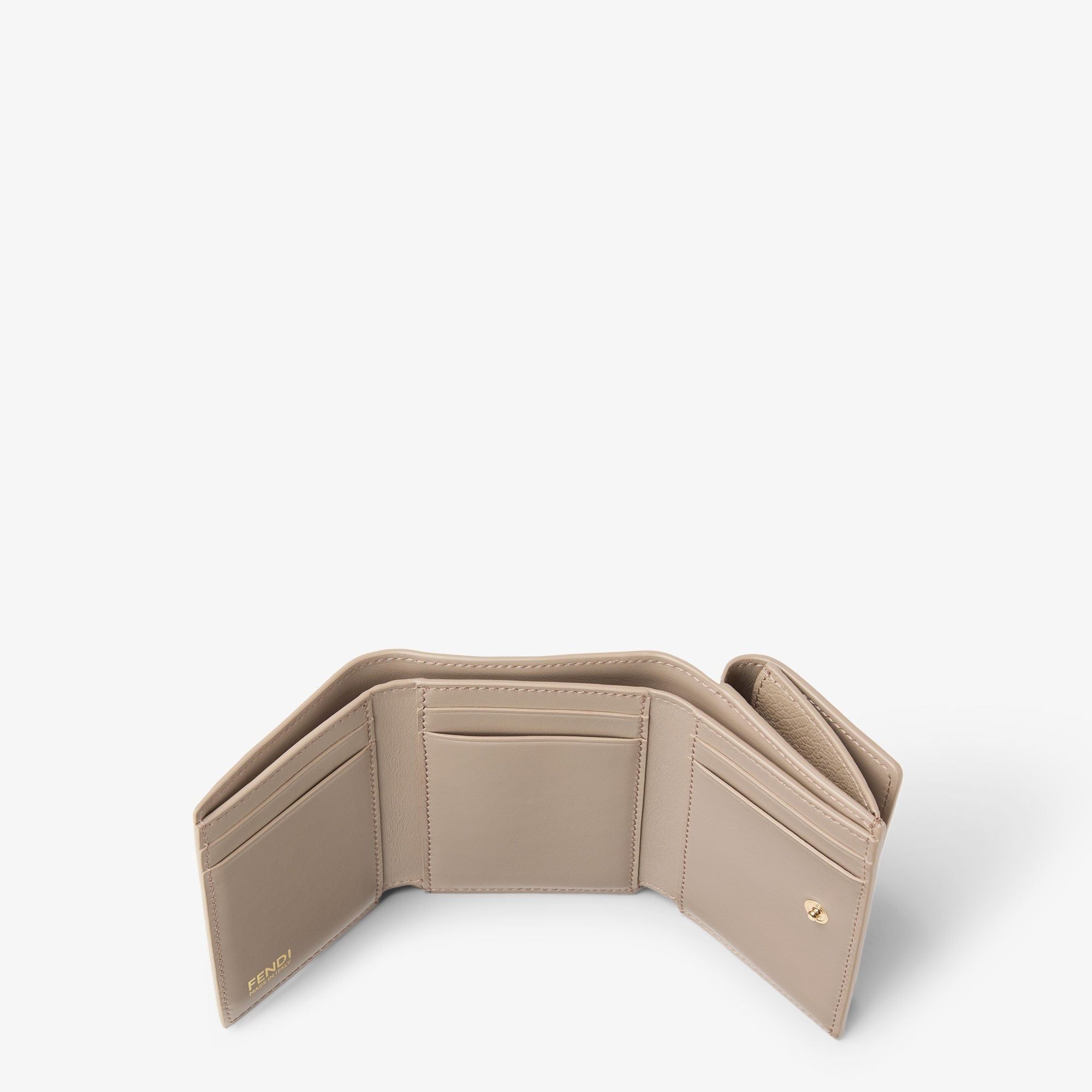  Ví Fendi FF Mini Trifold 'Grey' 