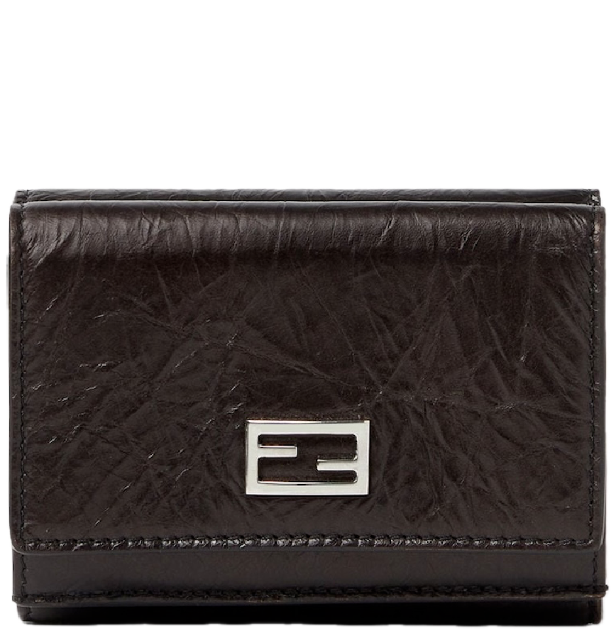  Ví Fendi Mini Tube Trifold 'Black' 
