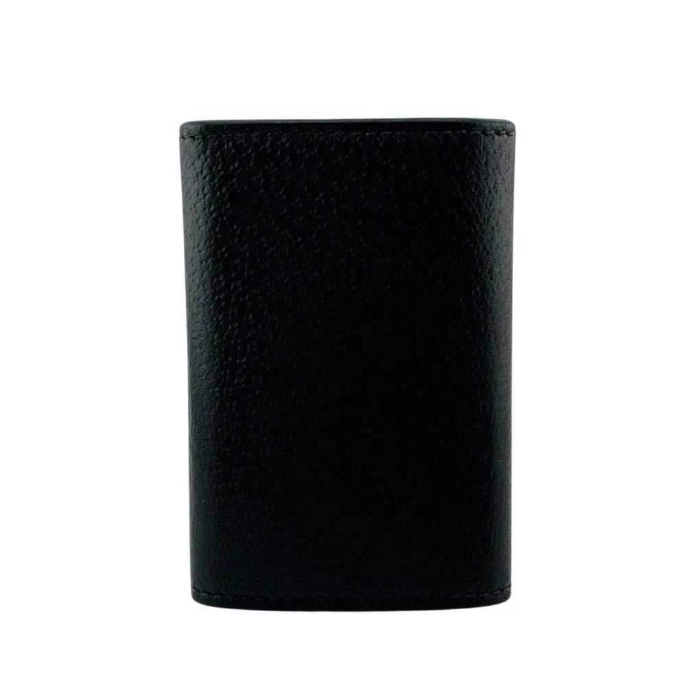  Ví Gucci Bee Motif Leather Key Pouch 'Black' 