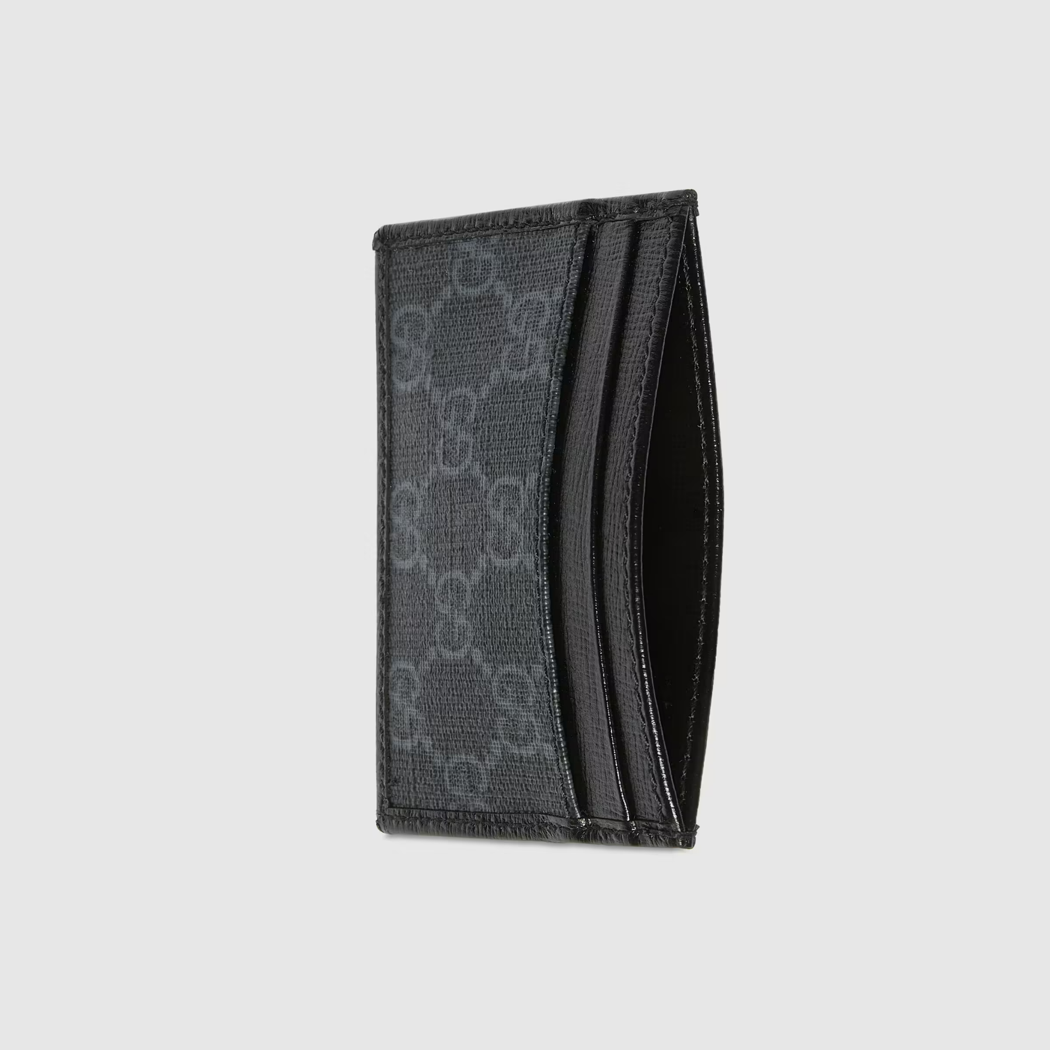  Ví Gucci Card Case Interlocking G 'Black' 