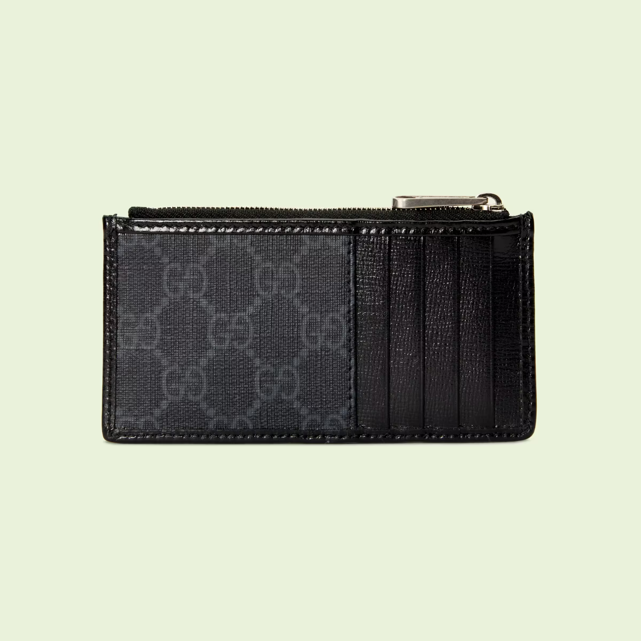  Ví Gucci Card Case Interlocking G 'Black' 