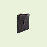 Ví Gucci Card Case Interlocking G 'Black' 
