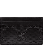  Ví Gucci GG Embossed Card Case 'Black' 