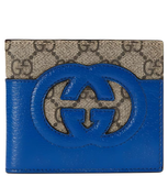  Ví Gucci Interlocking G Wallet 'Blue' 