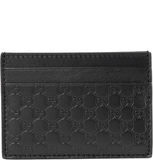  Ví Gucci Leather Card Holder 'Black' 