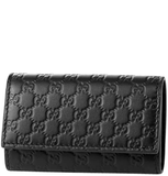 Ví Gucci Leather Key Case 'Black' 