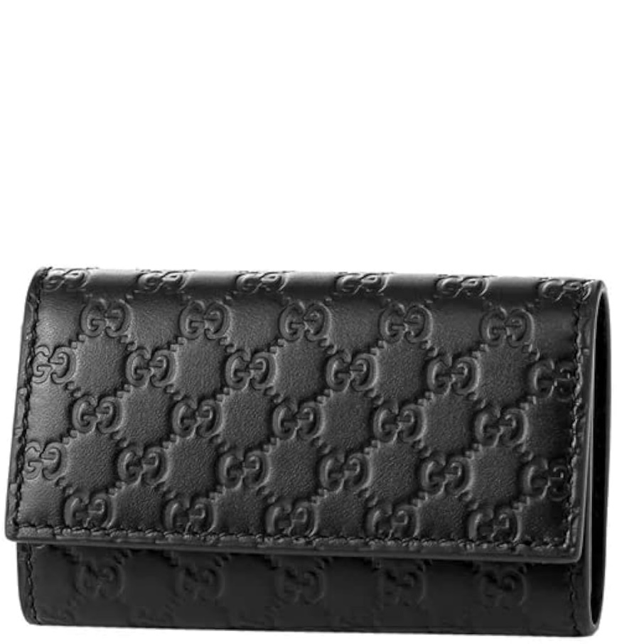  Ví Gucci Leather Key Case 'Black' 