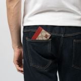  Ví Gucci Monogram Card Holder 'Beige Red' 